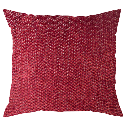 Red Currant & Gray Pillow