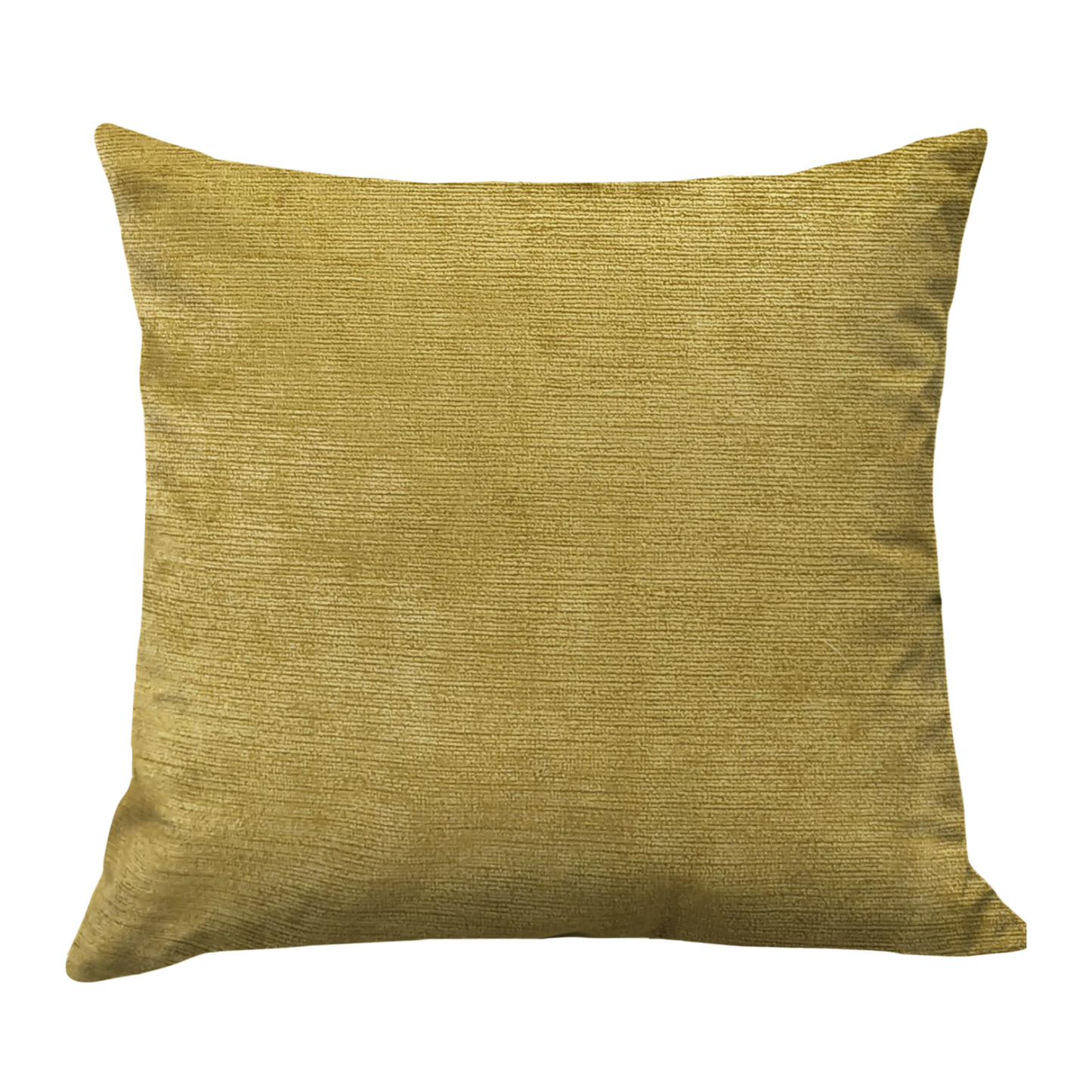 Golden Yellow Throw Pillow