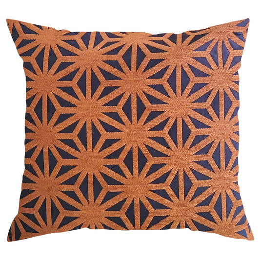 Blue Lattice Pillow