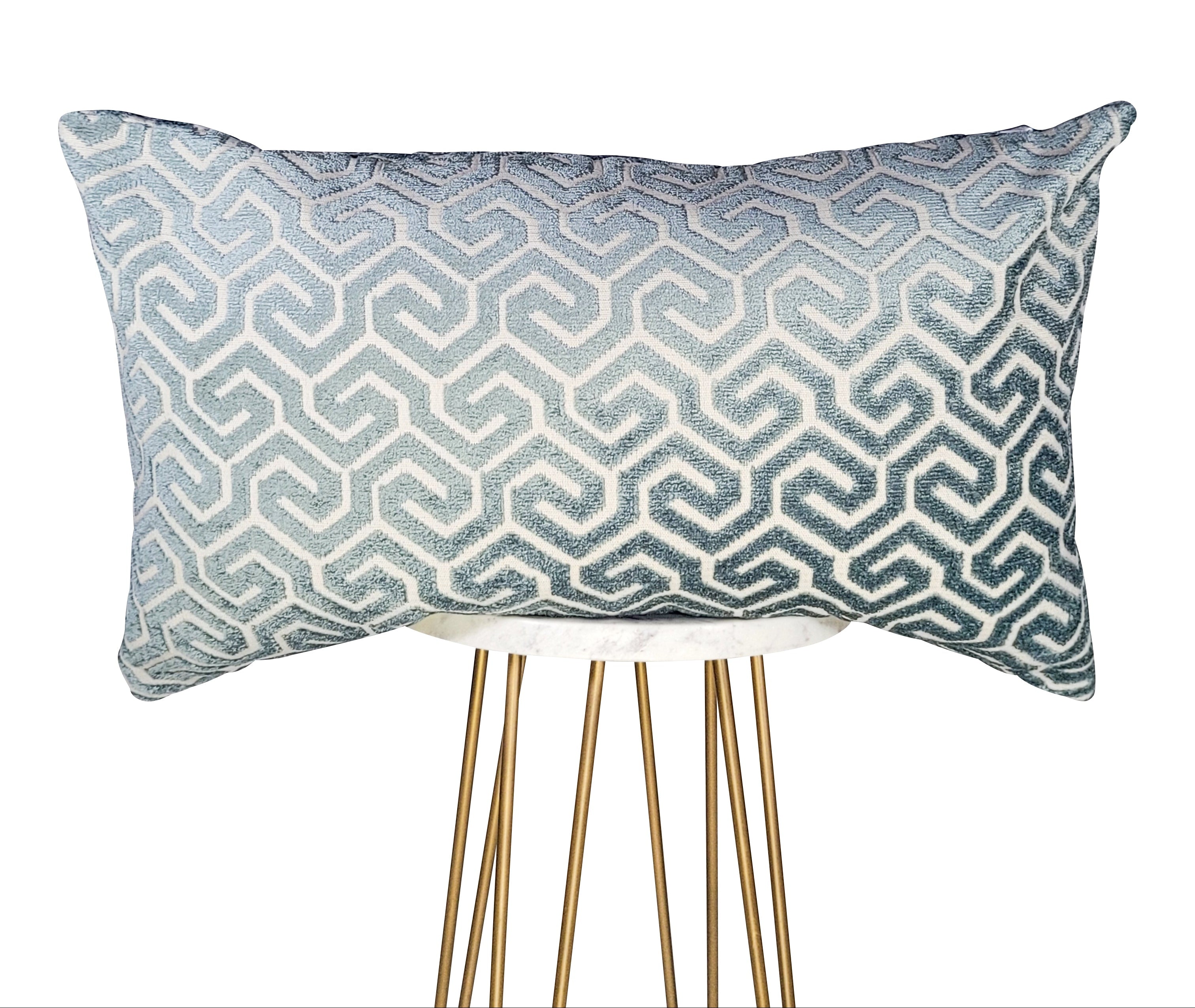 Electric Blue Pillow