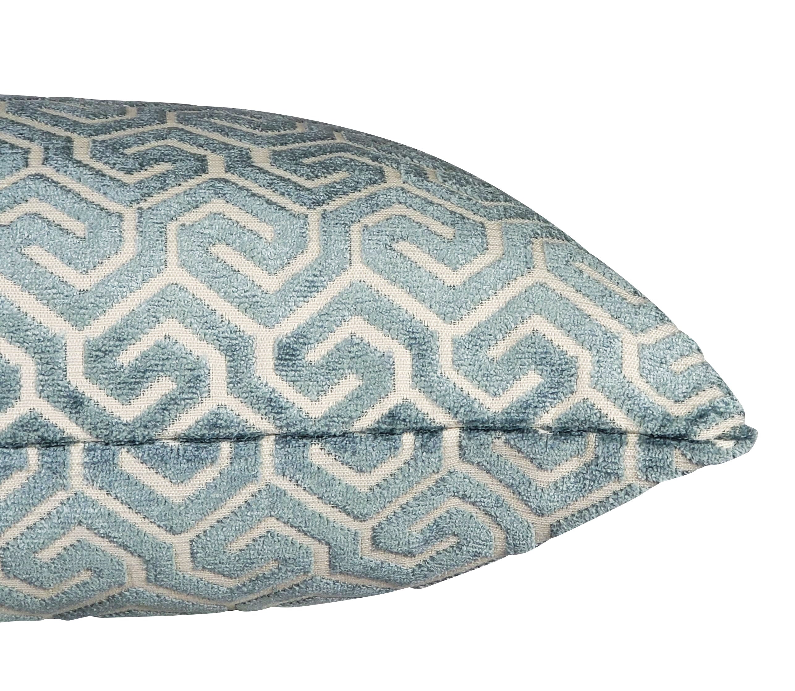 Electric Blue Pillow