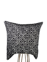 Black Asterisks Throw Pillow