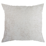 Ivory Snake Skin Pillow