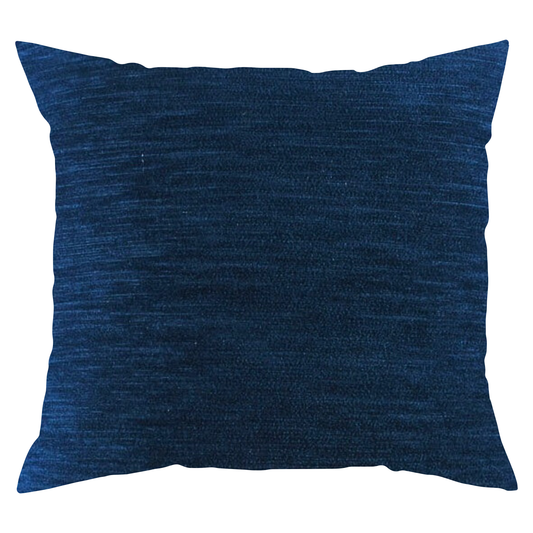 Royal Blue Chenille Pillow
