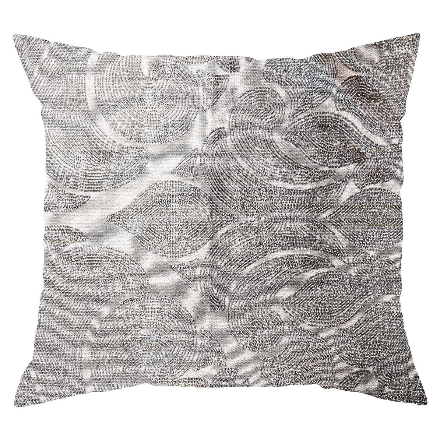 Silver Tendrils Pillow