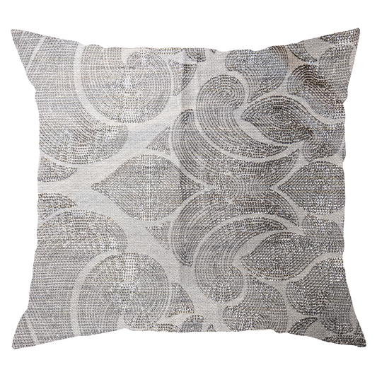 Silver Tendrils Pillow
