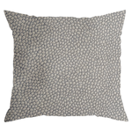 Slate Gray Dot Pillow