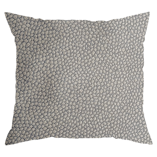 Slate Gray Dot Pillow