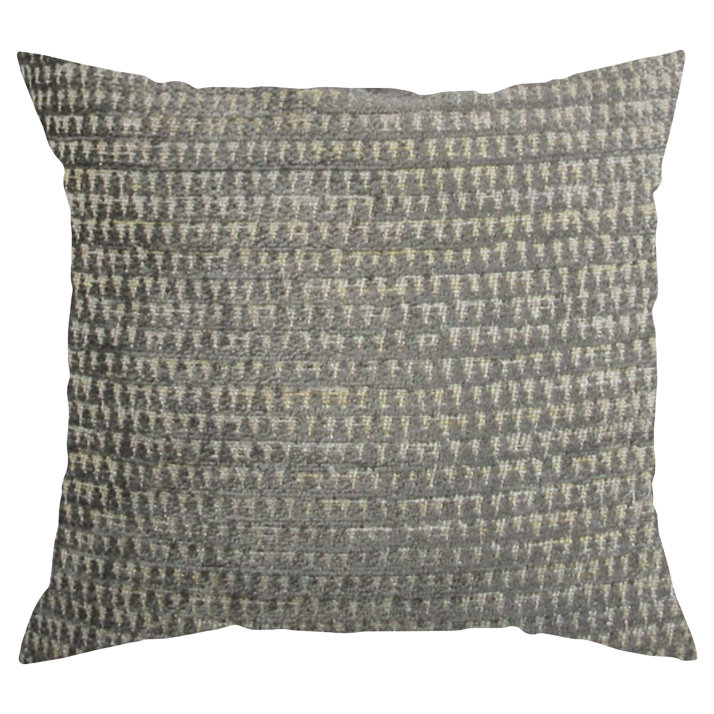 Small Gray Diamond Pillow