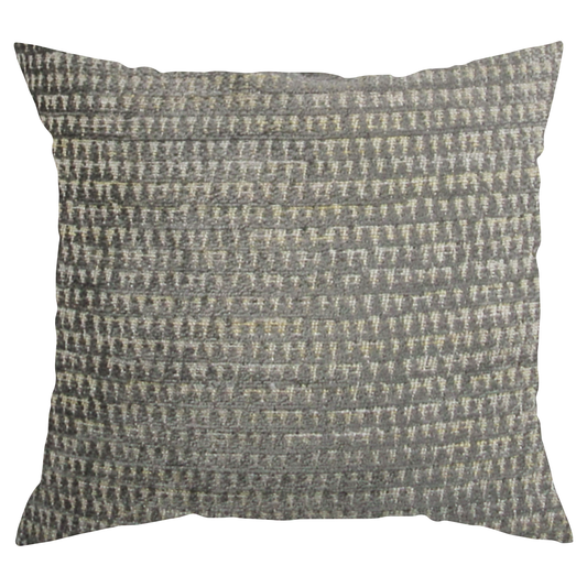Small Gray Diamond Pillow