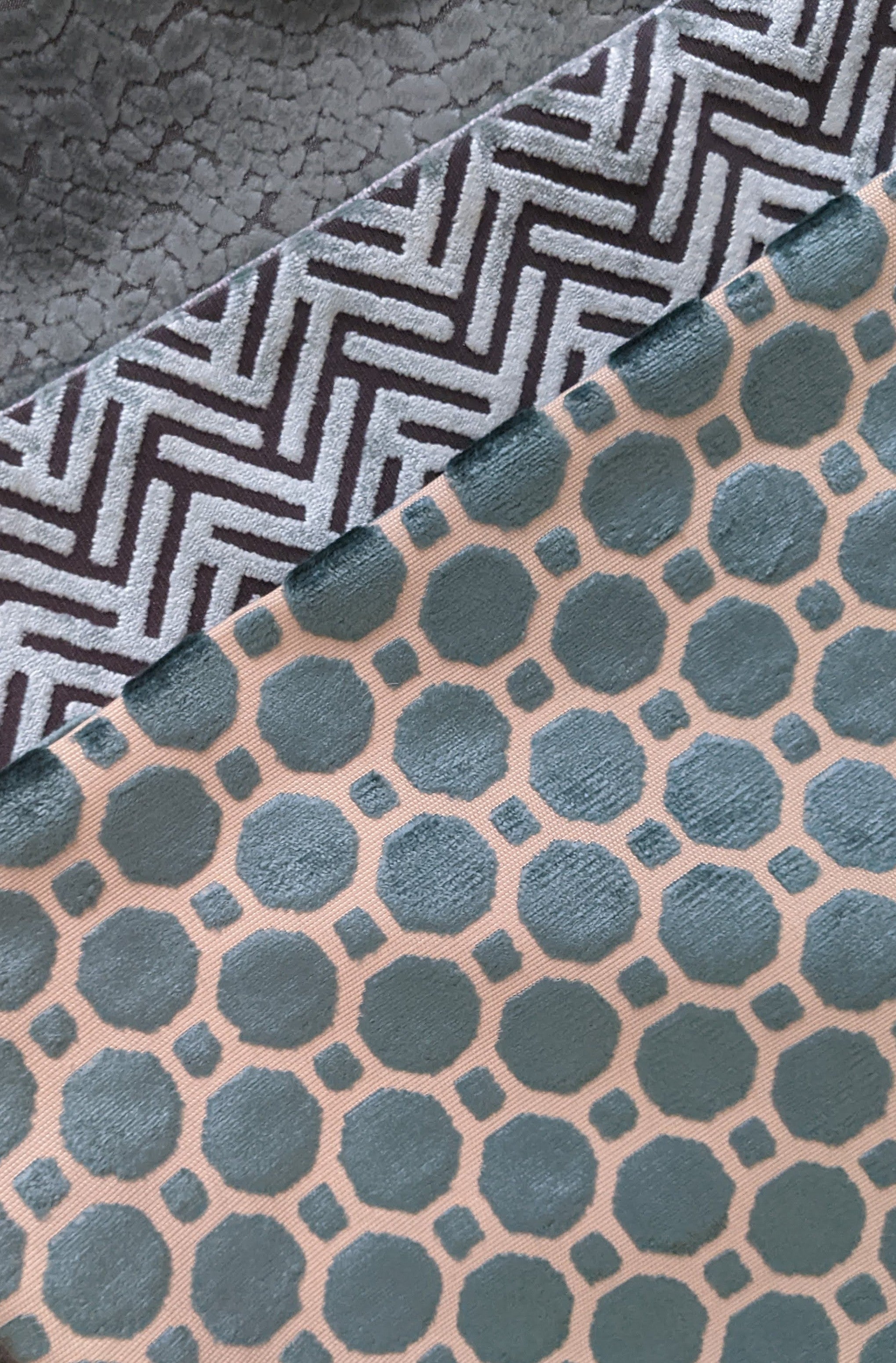 Cyan Dots Pillow