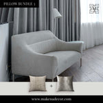 Subtle Luxury Set | 2 Pillow Covers