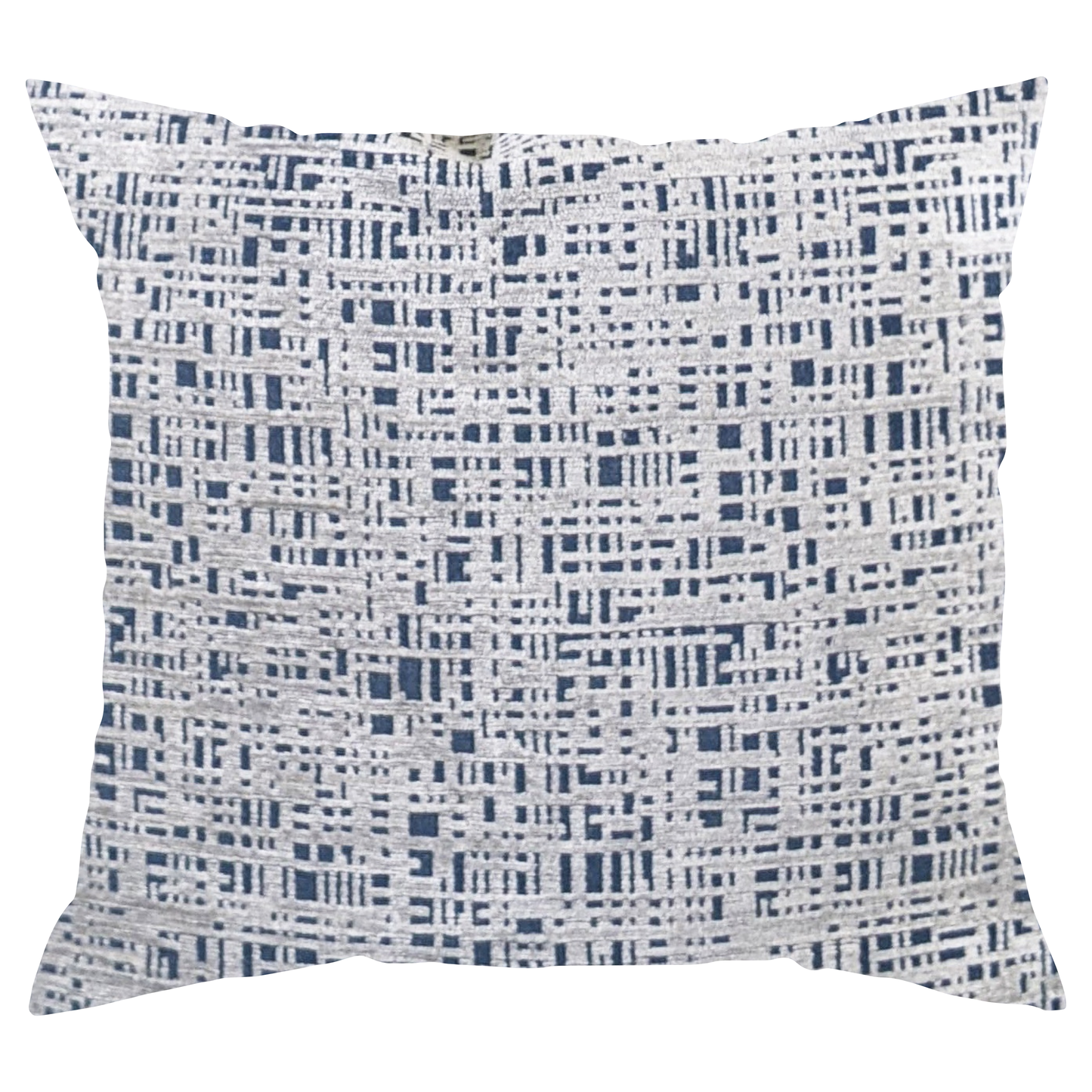 Aegean Blue & Gray Pillow