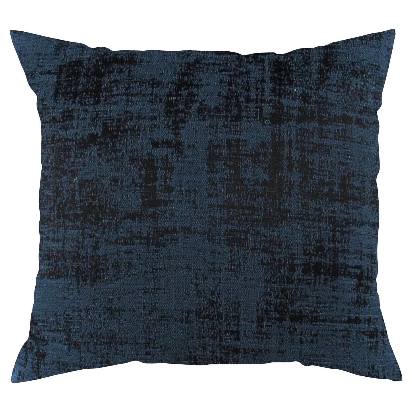 Blue Strokes Throw Pillow