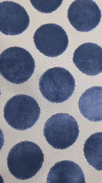 Baby Blue Polka Dot Pillow