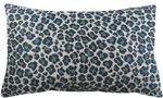 Animal Print-Blue Pillow