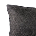 Black Diamond Pillow | Diamond Throw Pillow | Makena Decor