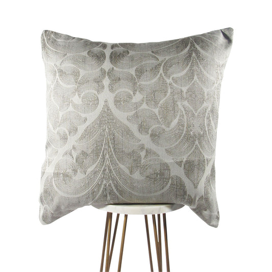 Silver Tendrils Pillow