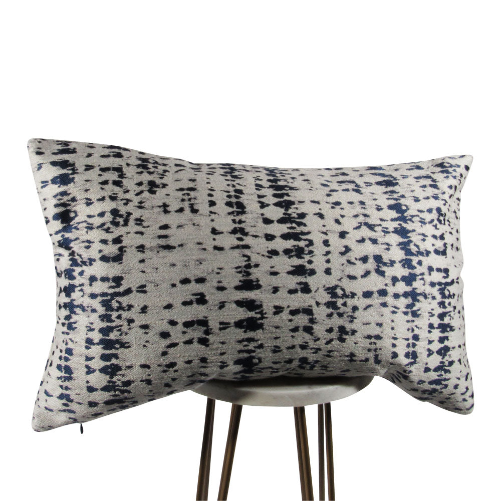 Navy Speckled Pillow