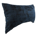 Blue Strokes Pillow | Blue Lumbar Pillow | Makena Decor