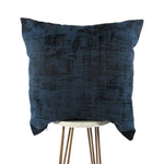 Blue Strokes Pillow | Blue Lumbar Pillow | Makena Decor