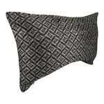 Ebony Geometric Pillow | Geometric Throw Pillow | Makena Decor