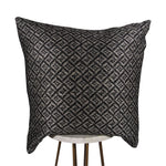 Ebony Geometric Pillow | Geometric Throw Pillow | Makena Decor