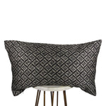 Ebony Geometric Pillow | Geometric Throw Pillow | Makena Decor