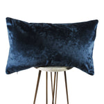 Cobalt Blue Velvet Pillow | Cobalt Blue Throw Pillows | Makena Decor