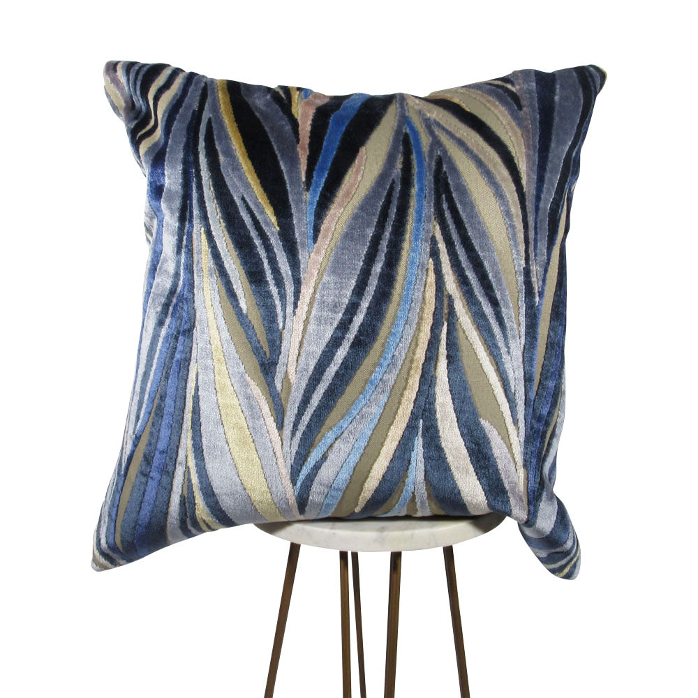 Blue Hue Pillow | Blue Throw Pillows | Makena Decor