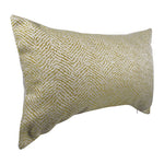 Mustard Chevron Pillow