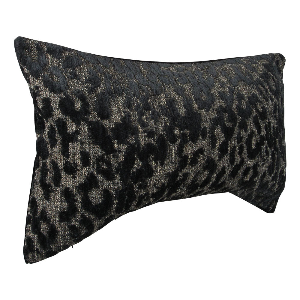 Animal Print Pillow | Animal Print Black Pillow | Makena Decor