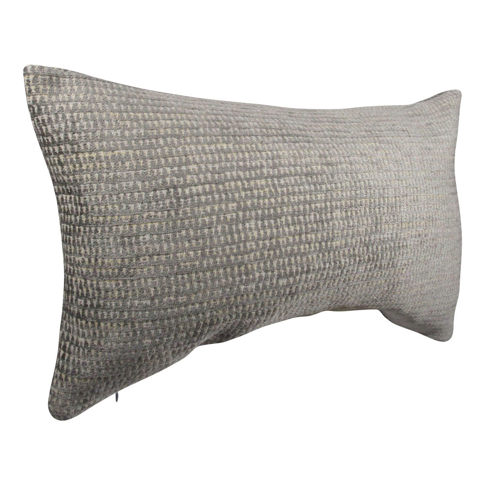 Small Gray Diamond Pillow