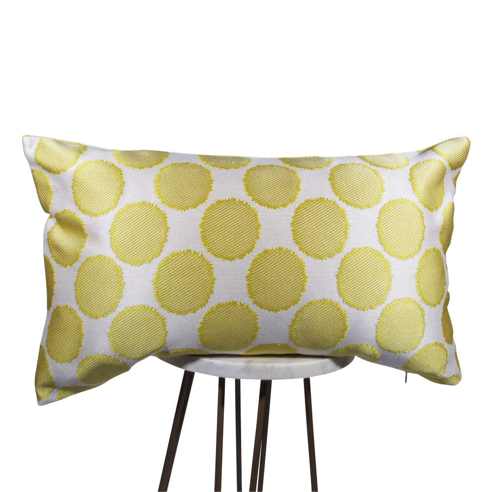 Yellow Polka Dots Pillow