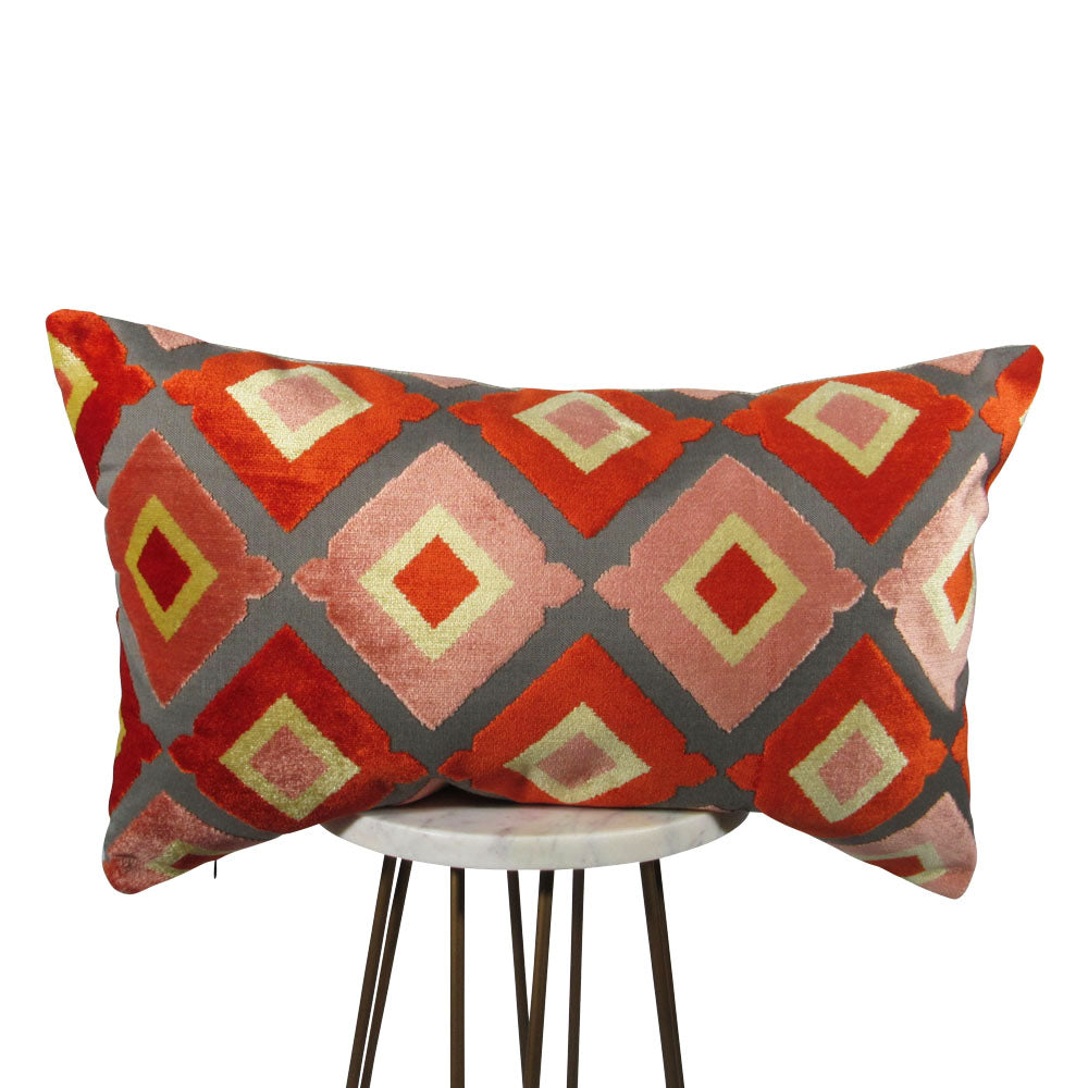 Pale orange outlet cushions