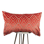 Coral Arrow Pillow | Coral Throw Pillows | Makena Decor