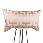 Light Pink Maze Pillow