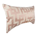 Light Pink Maze Pillow