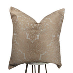 Pale Pink Damask Pillow