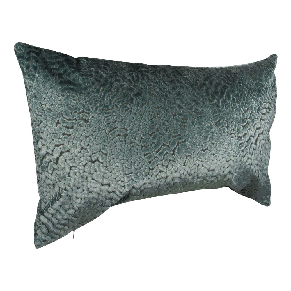 Aqua Green Velvet Pillow | Velvet Throw Pillow | Makena Decor