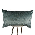 Aqua Green Velvet Pillow | Velvet Throw Pillow | Makena Decor