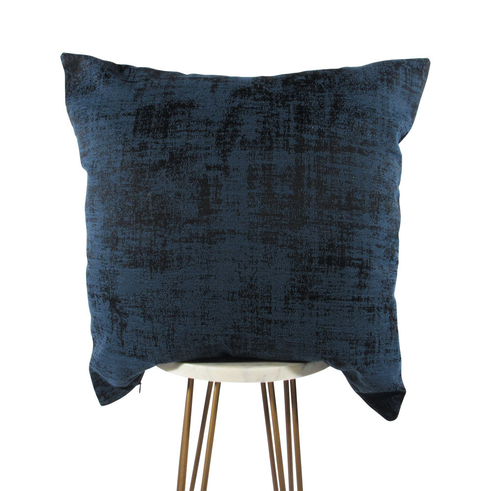 Blue Strokes Pillow | Blue Square Pillow | Makena Decor