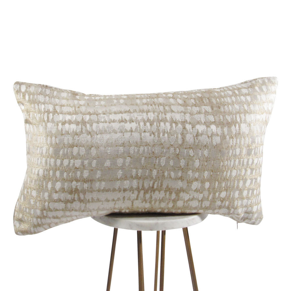 Gold Speckled Pillow | Luxury Gold Accent Throw Pillow Cover | Makena Decor
